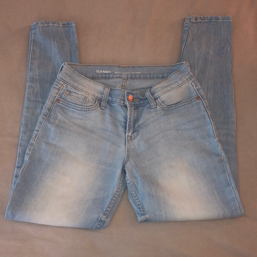 old navy boyfriend skinny jeans